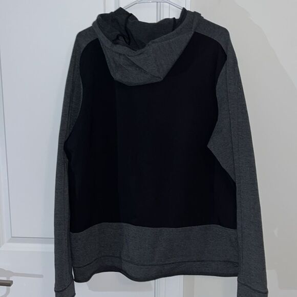 Nike Yoga Hi Neck VT Virginia Tech Hokies LAX Lacrosse Hooded Hoodie Sweatshirt - Picture 4 of 4